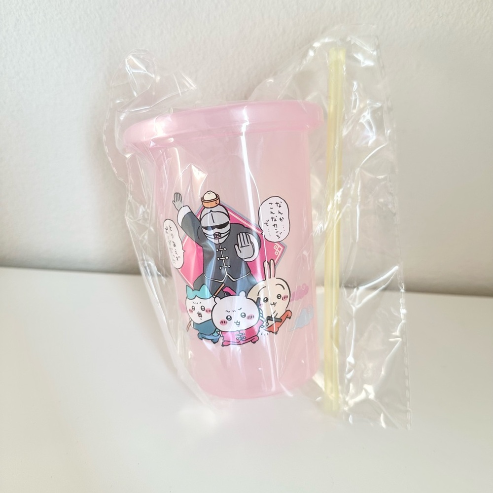 NWT 2024 Chiikawa Casual Dining Restaurant Winter Cup Set Tumbler